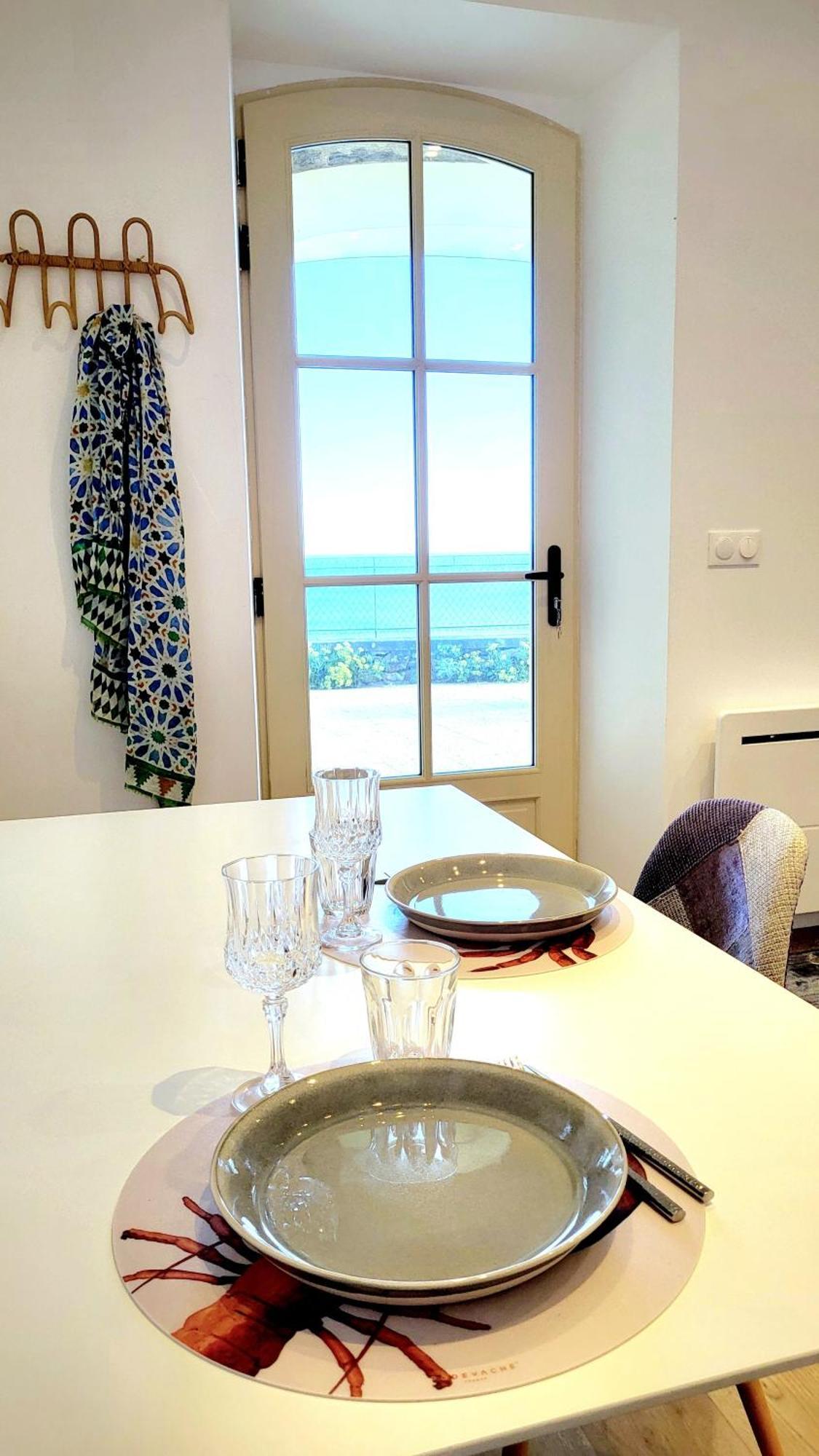 Vue Pleine Mer A La Perle Marine - La Terrasse Dinard Exteriör bild